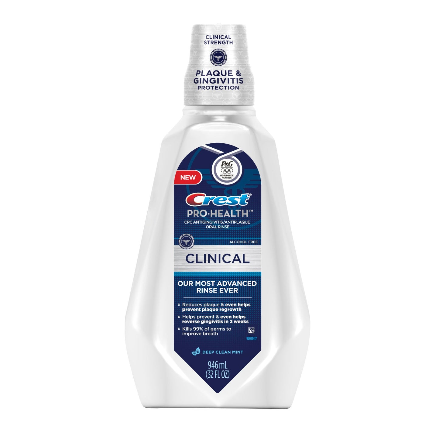 Crest Pro-Health Clinical Rinse Alcohol Free Mouthwash