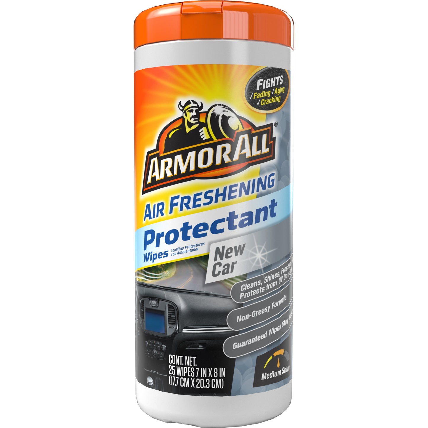 Armor All Air Freshening Protectant Wipes - New Car