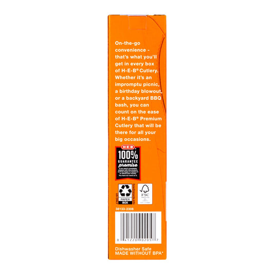 H-E-B Plastic Knives - Clear