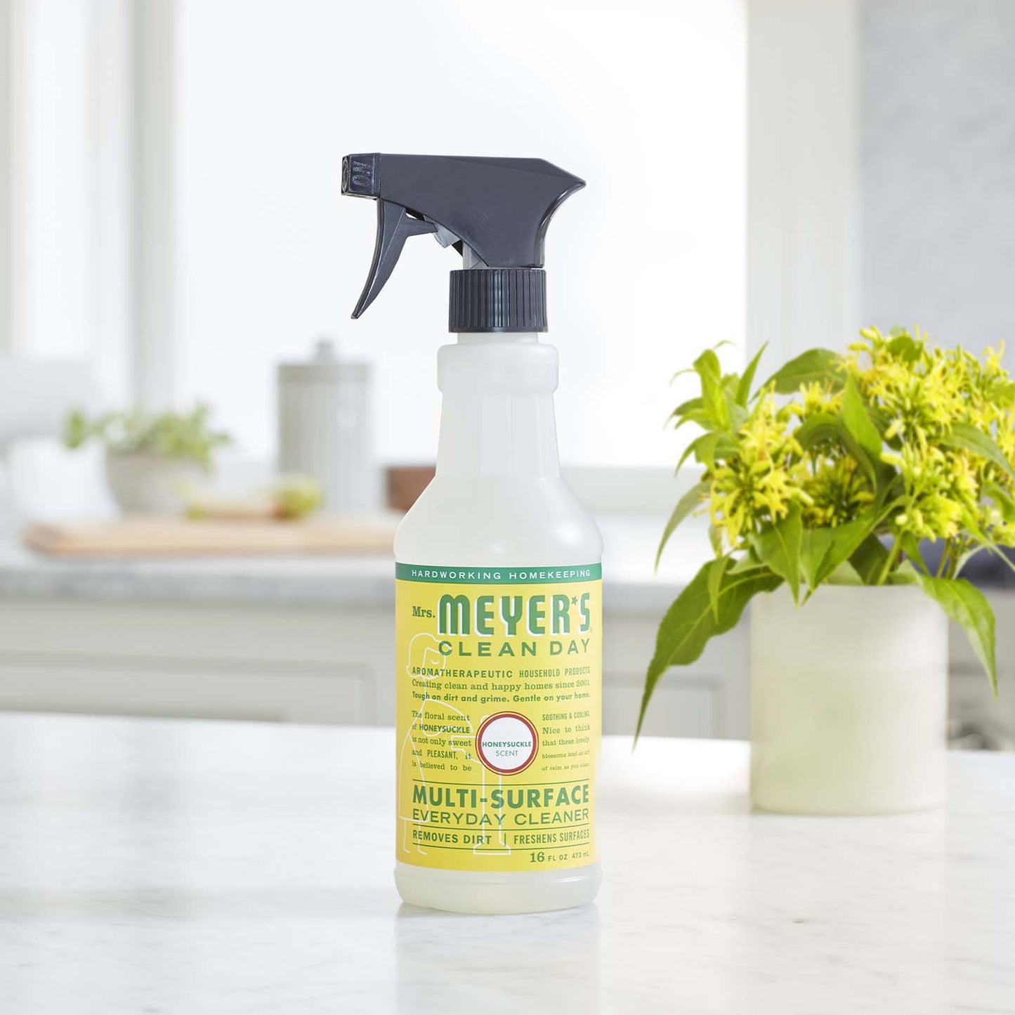 Mrs. Meyer's Clean Day Honeysuckle Multi Surface Cleaner Spray