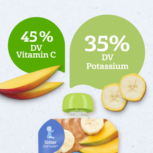 Gerber Organic for Baby Wonderfoods Pouch - Banana & Mango