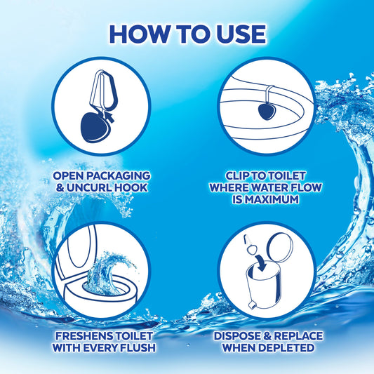 Lysol Automatic Toilet Bowl Cleaner - Atlantic Fresh