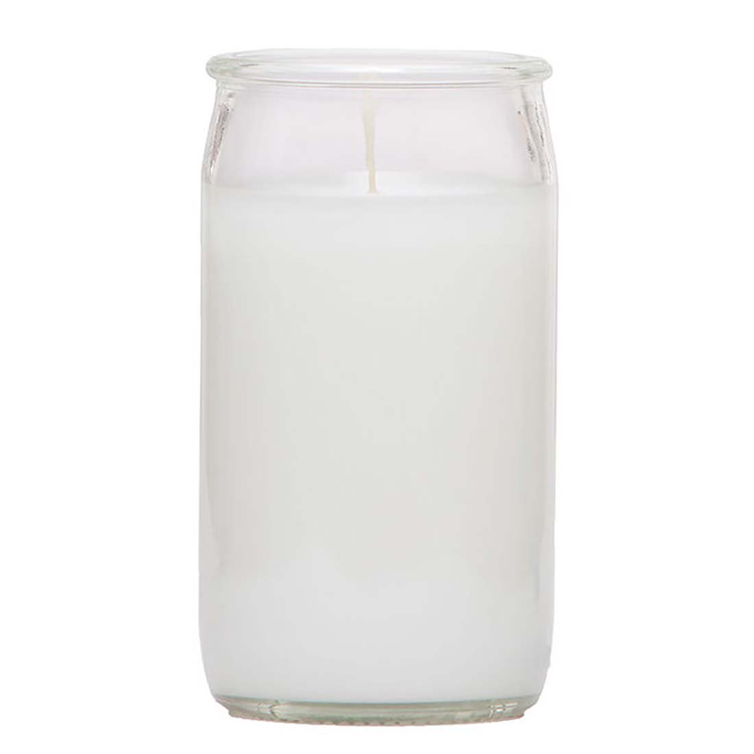 Reed Candle Clear Glass Candle - White Wax
