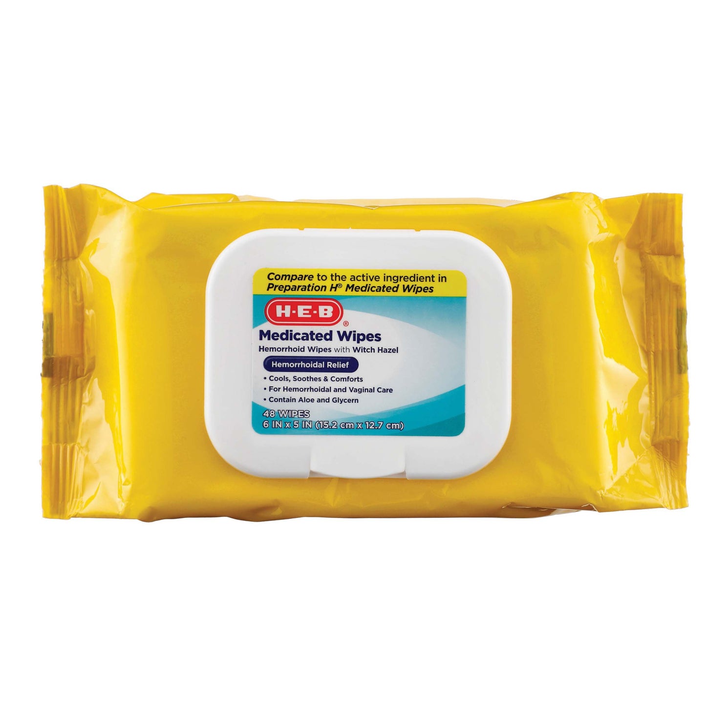 H-E-B Medicated Hemorrhoid Wipes