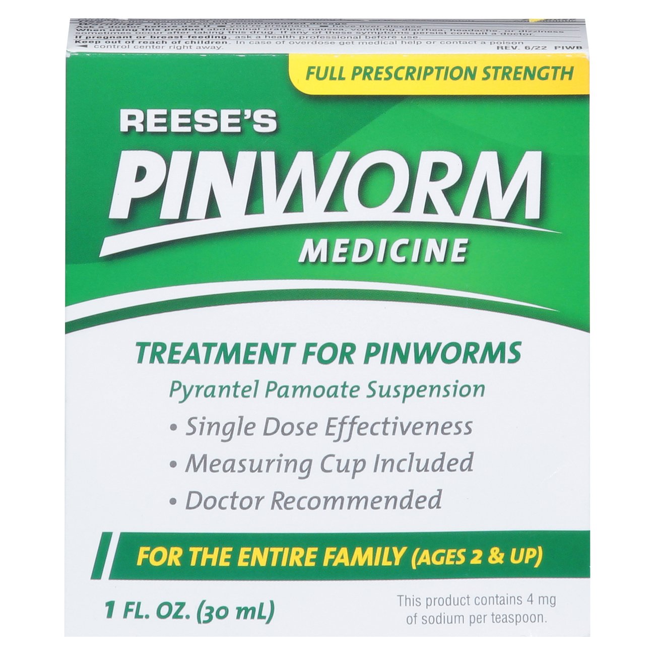 Reese's Pinworm Medicine Treatment