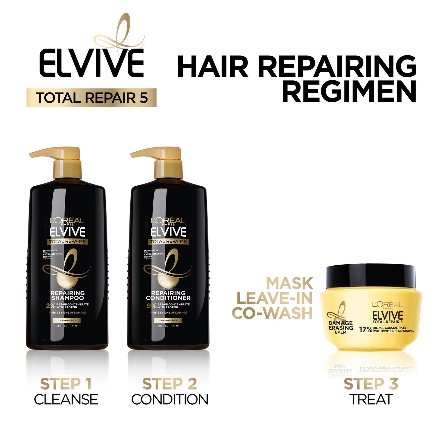 L'Oréal Paris Elvive Total Repair 5 Damage Erasing Balm Rinse-Out Treatment