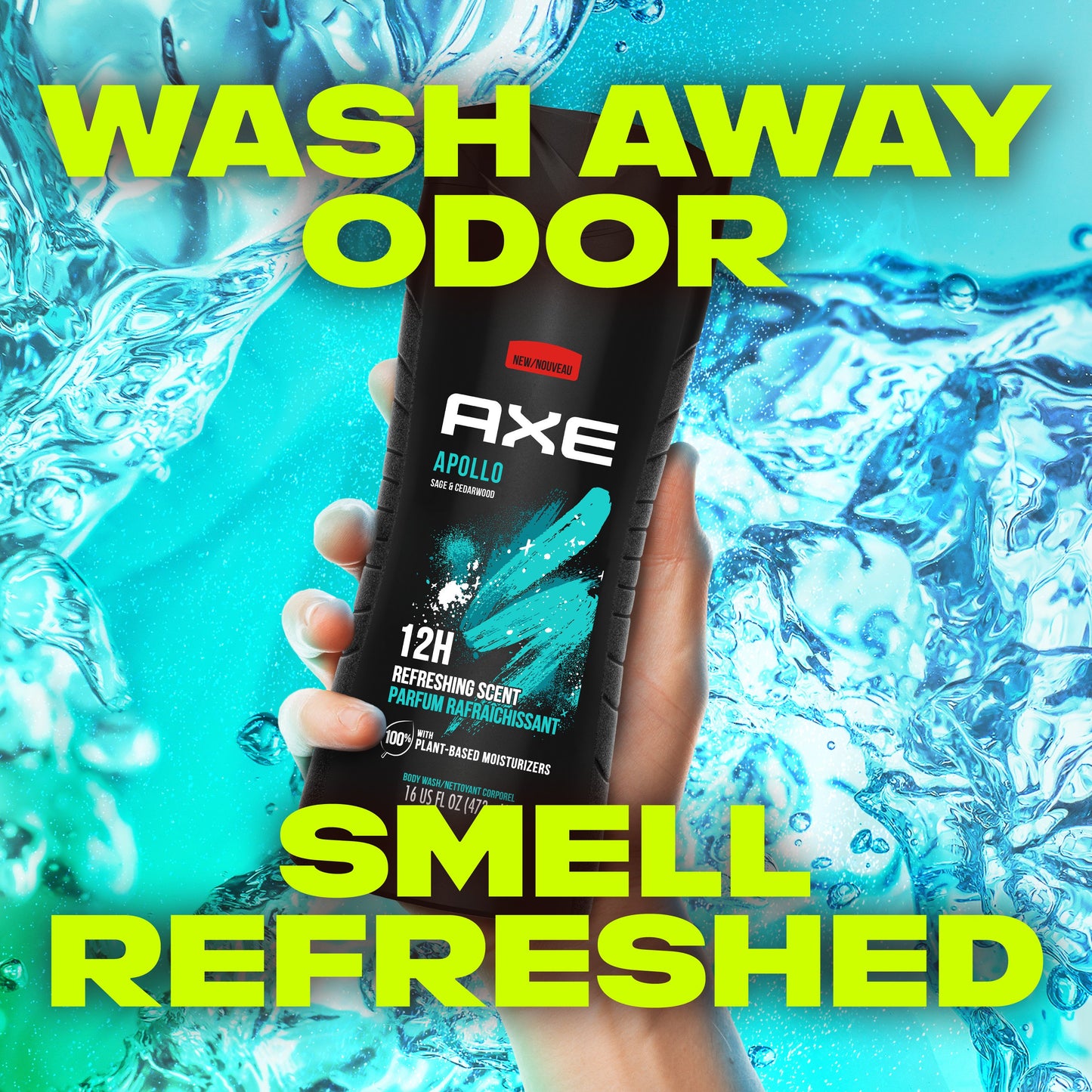 AXE Apollo Body Wash - Sage & Cedarwood