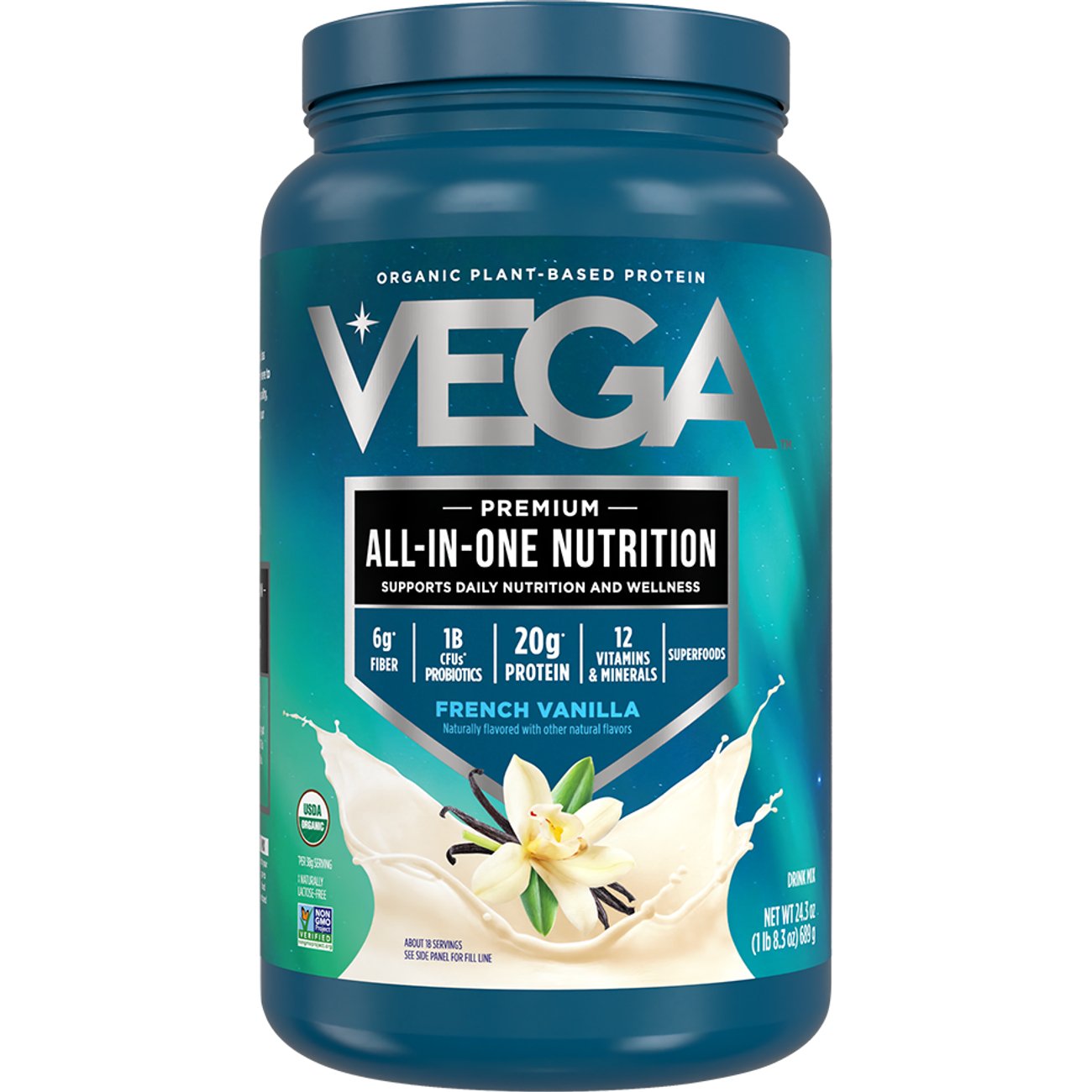 Vega One All-In-One Nutritional Shake, French Vanilla
