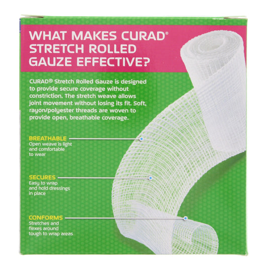 Curad Stretch Rolled Gauze