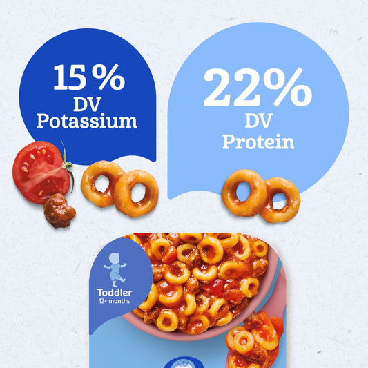 Gerber Mealtime for Toddler - Spaghetti Rings in Meat Sauce