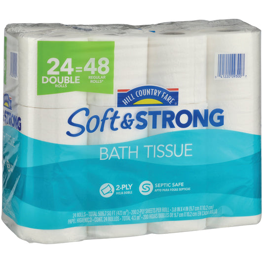 Hill Country Fare Soft & Strong Toilet Paper
