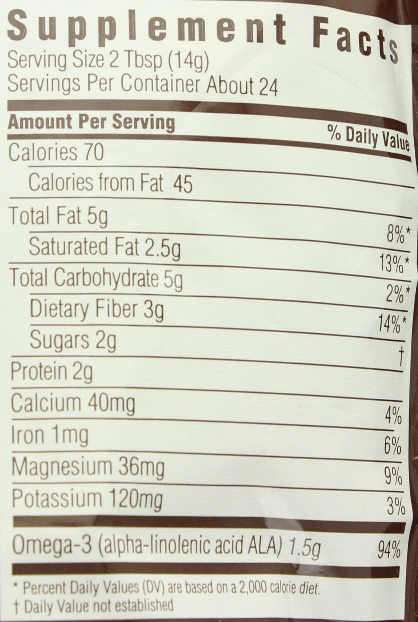 Spectrum Essentials Decadent Blend Chia & Flax Seed - Coconut & Cocoa