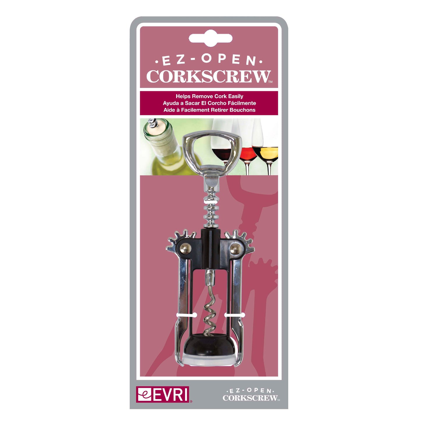 Evriholder EZ Open Winged Corkscrew