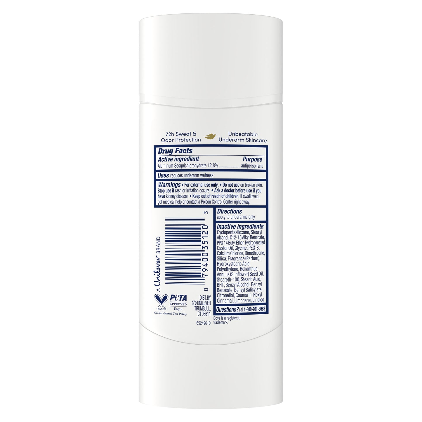 Dove Advanced Care Antiperspirant Deodorant Stick Shea Butter