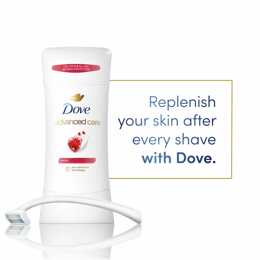 Dove Advanced Care Antiperspirant Deodorant Stick Revive