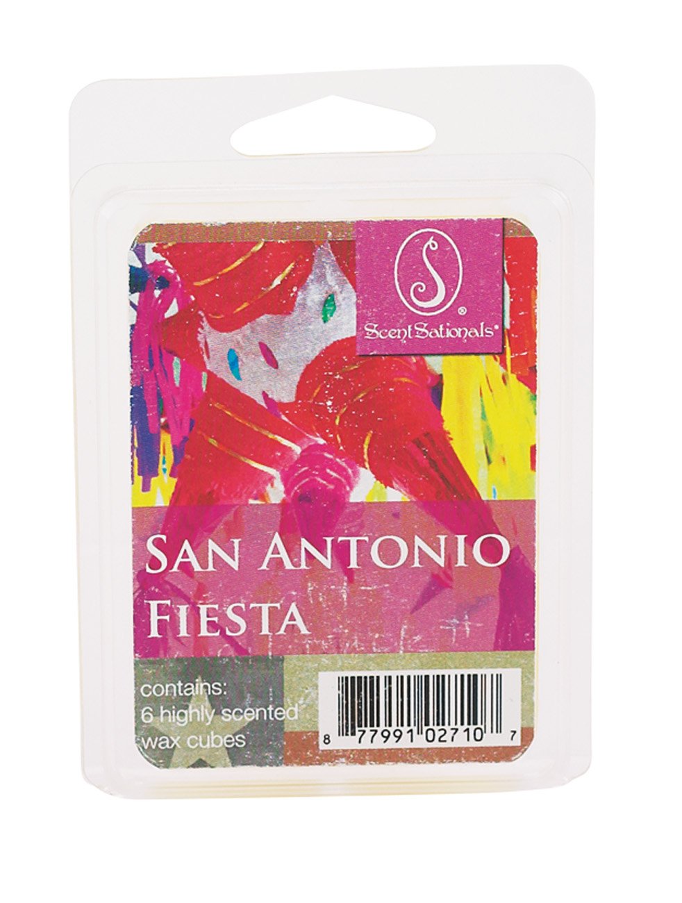 ScentSationals San Antonio Fiesta Scented Wax Melt Cubes