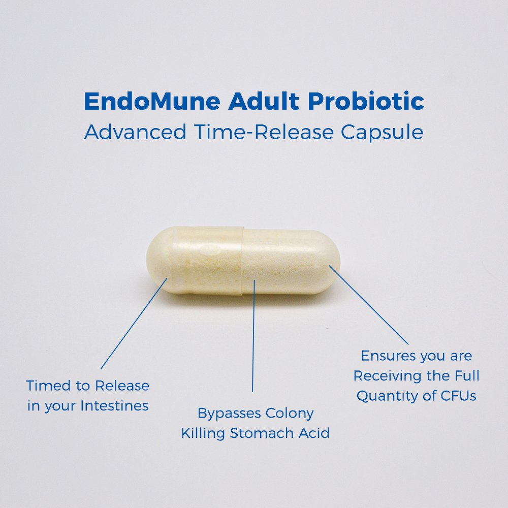 EndoMune Daily Advanced Probiotic Capsules