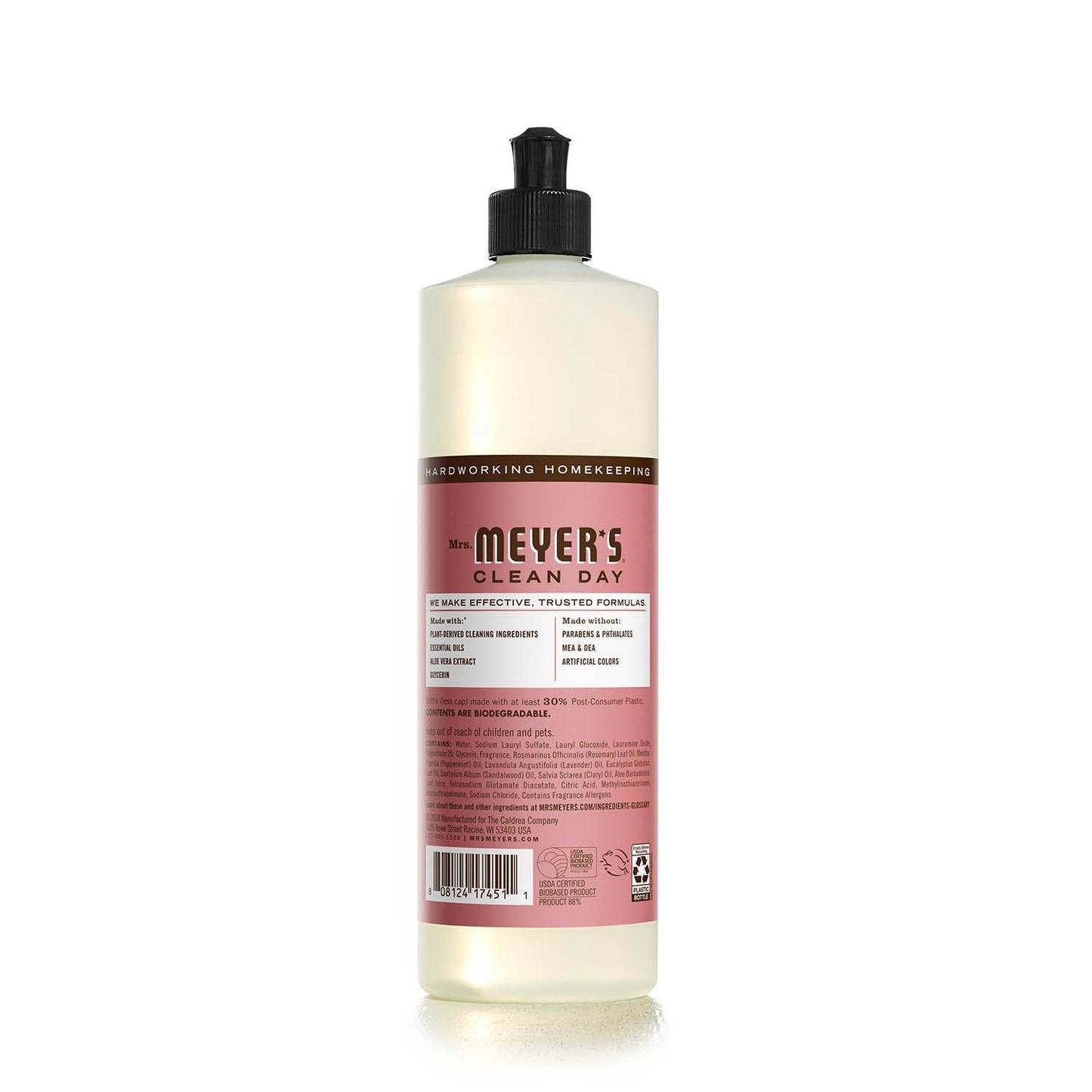 Mrs. Meyer's Clean Day Rosemary Scent Dish Soap