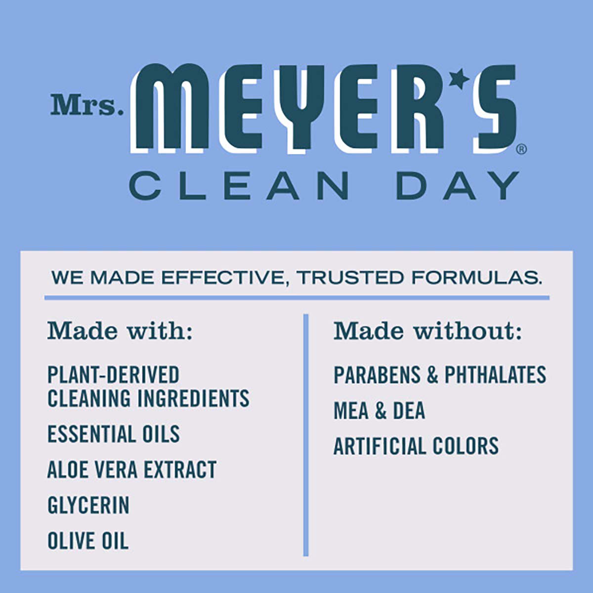 Mrs. Meyer's Clean Day Bluebell Liquid Hand Soap