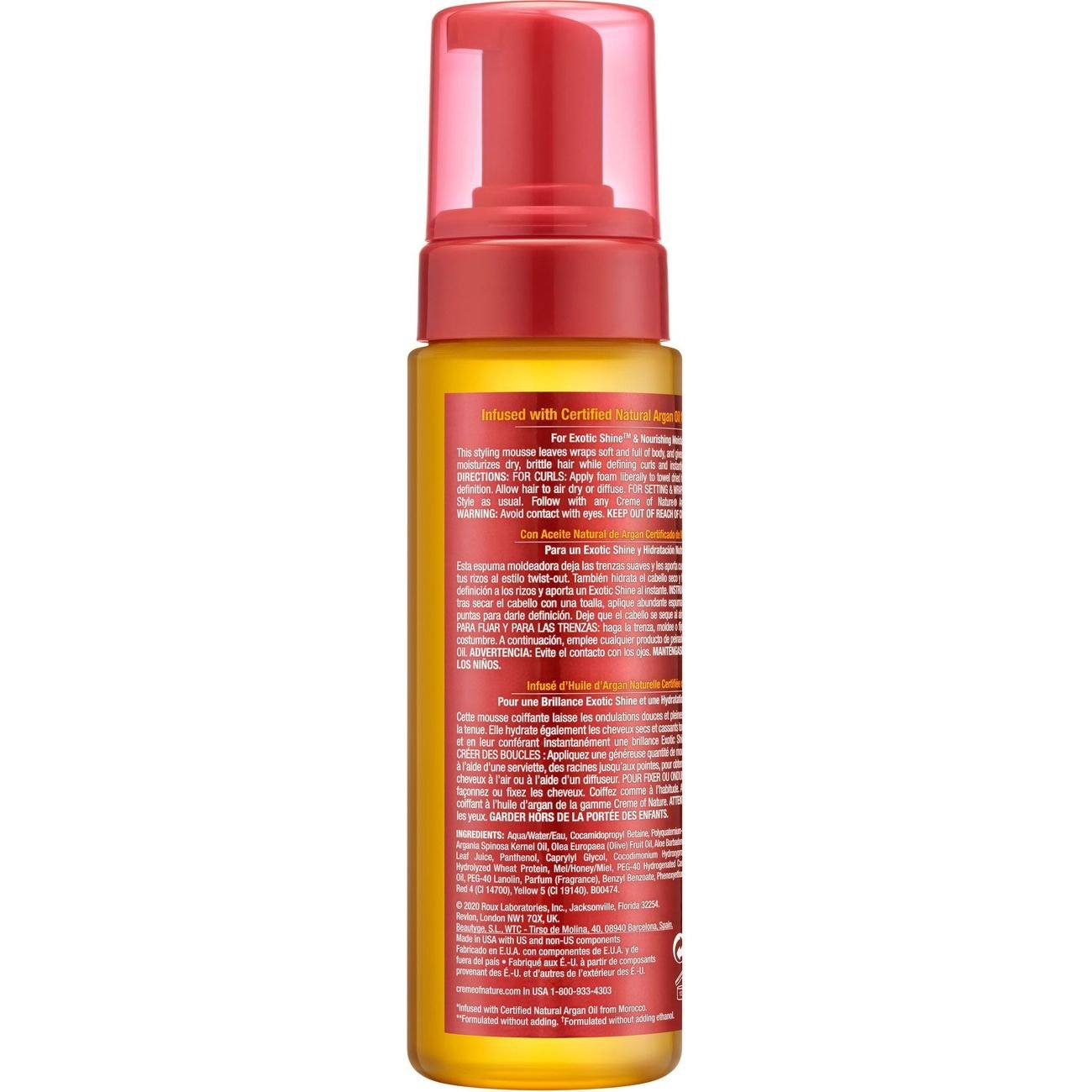 Creme of Nature Argan Oil Foaming Foaming Mousse