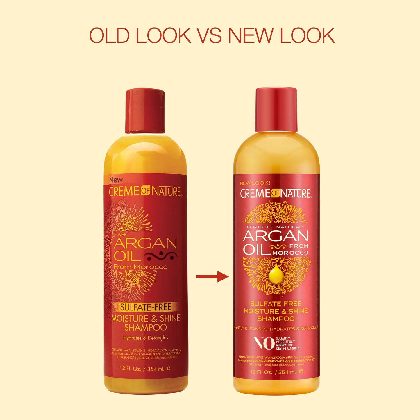 Creme of Nature Argan Oil Sulfate-Free Moisture & Shine Shampoo