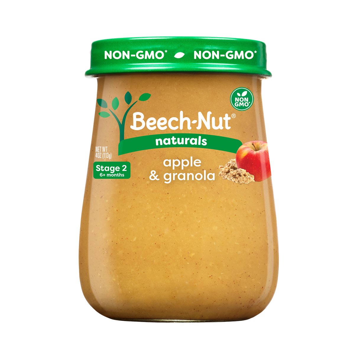 Beech-Nut Naturals Baby Food - Apple & Granola