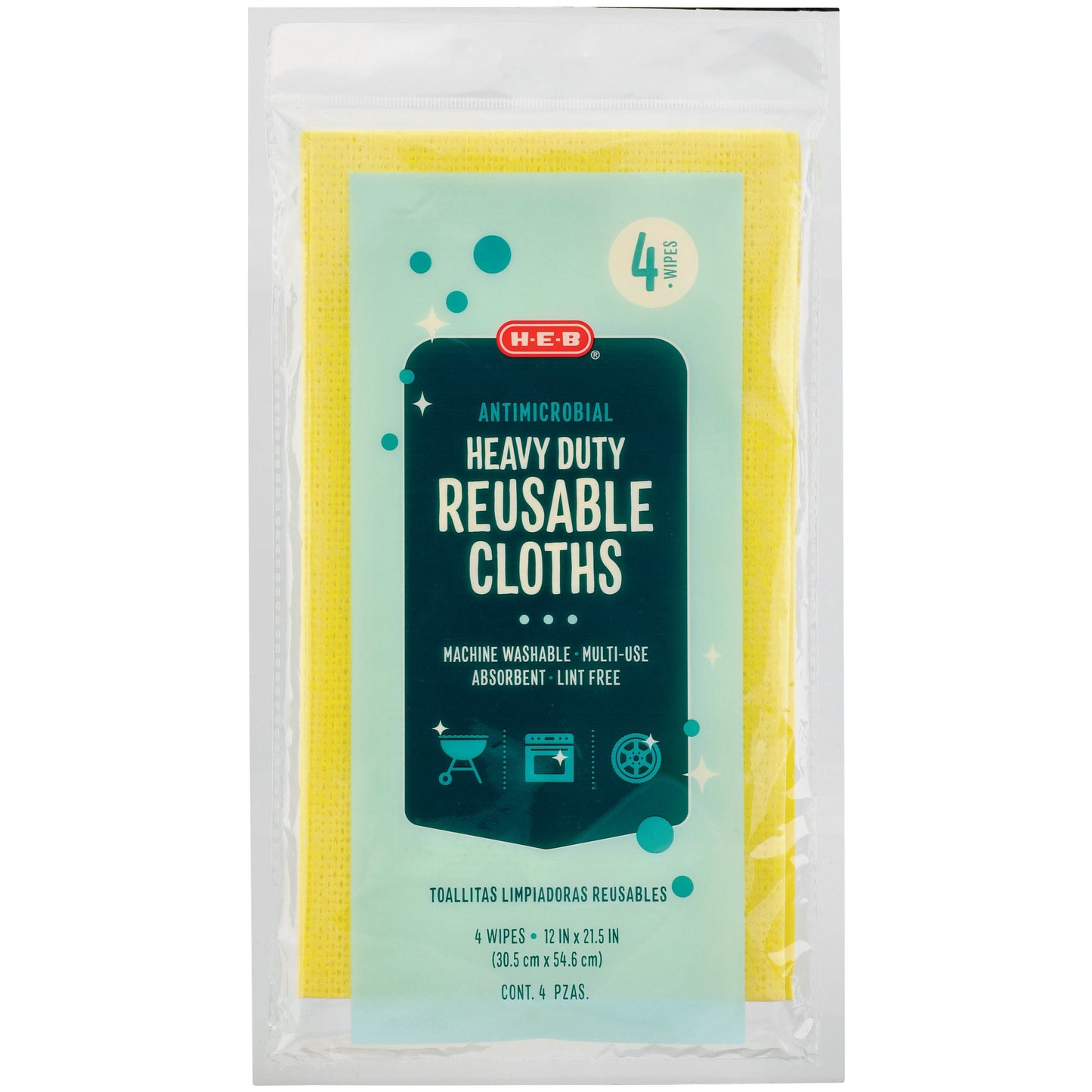 H-E-B Heavy Duty Reusable Cloths