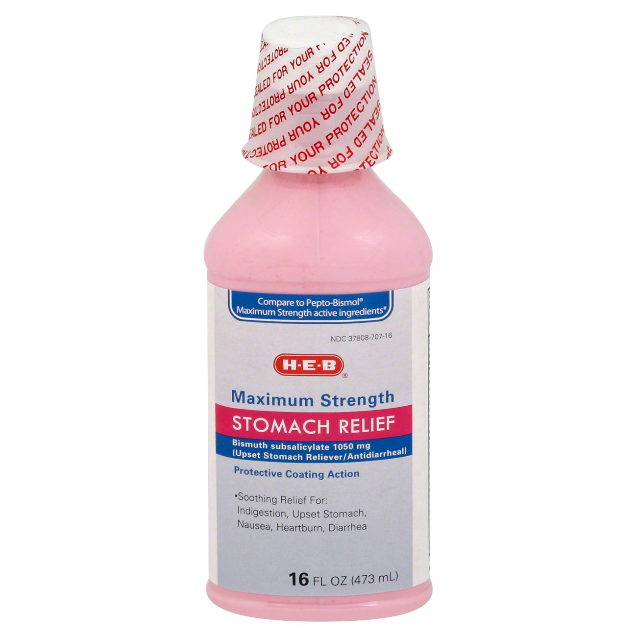 H-E-B Stomach Relief Maximum Strength Liquid