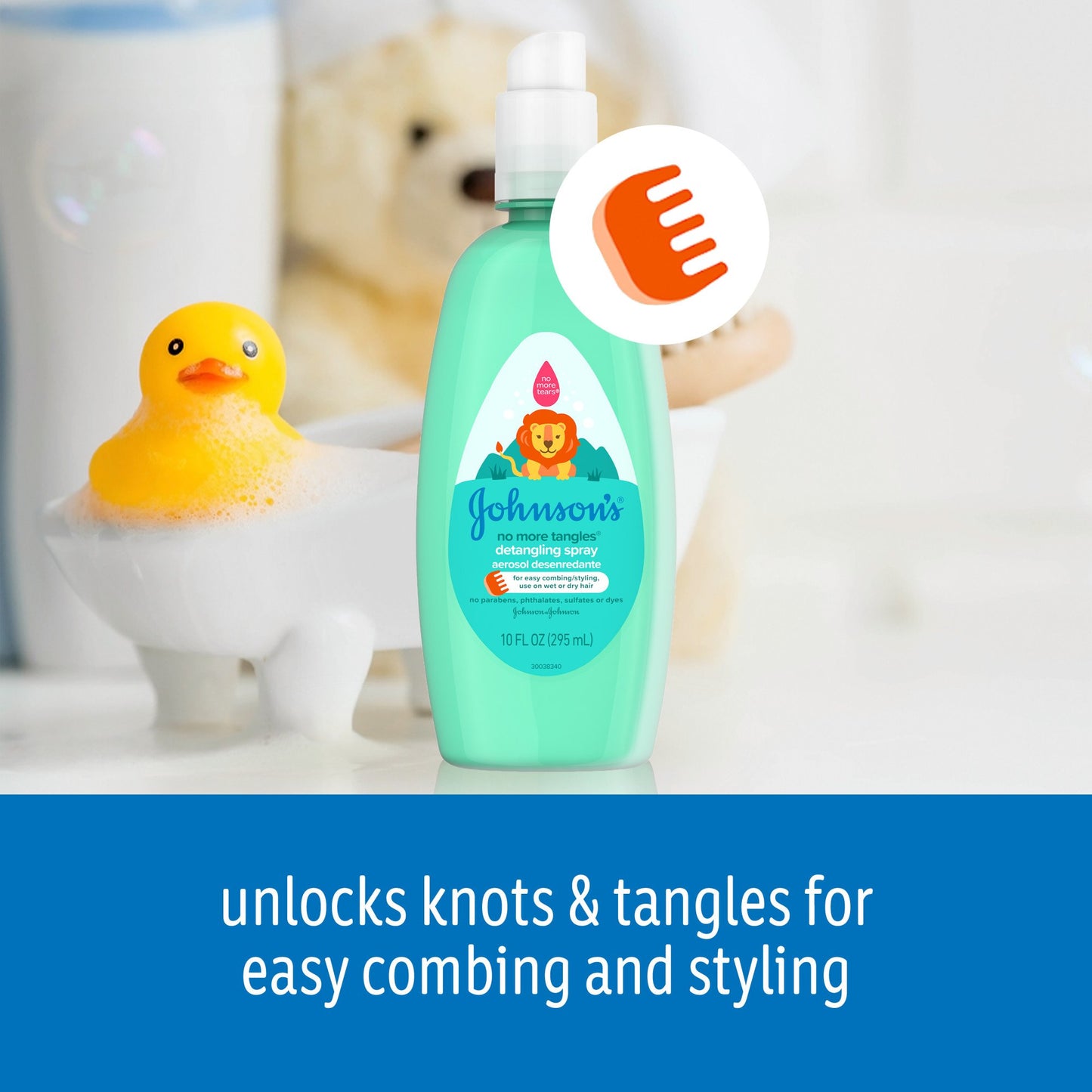 Johnson's Baby No More Tangles Hair Detangling Spray