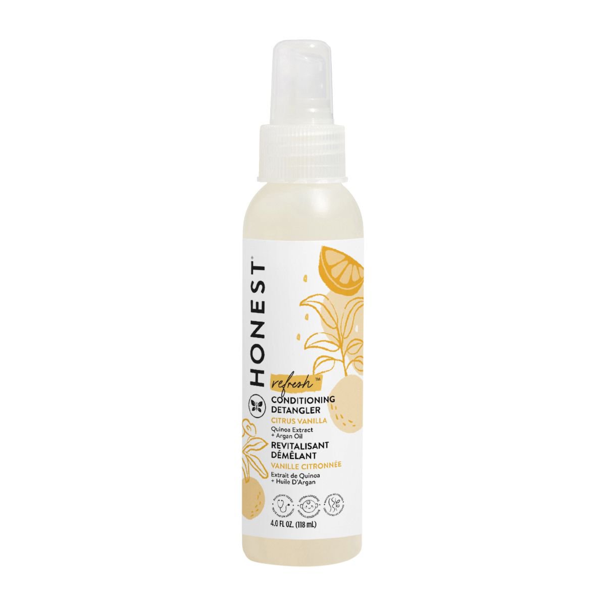 The Honest Company Refresh Conditioning Detangler - Citrus Vanilla