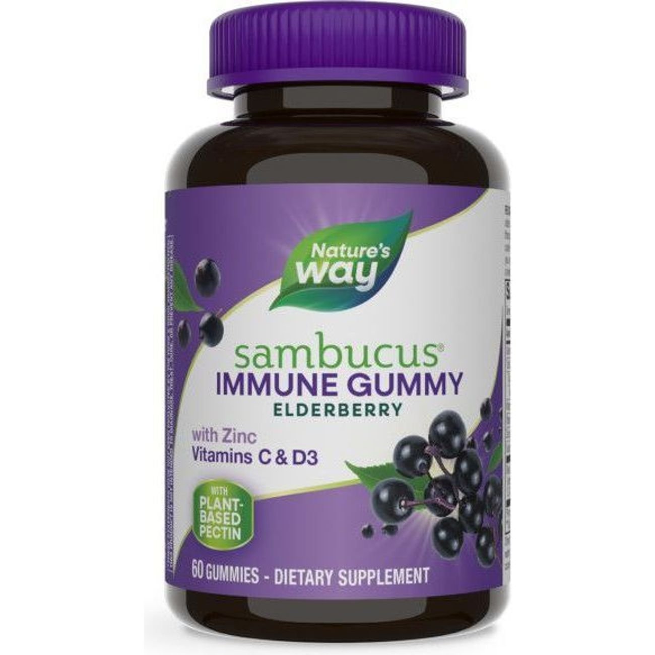 Nature's Way Sambucus Elderberry Immune Gummies