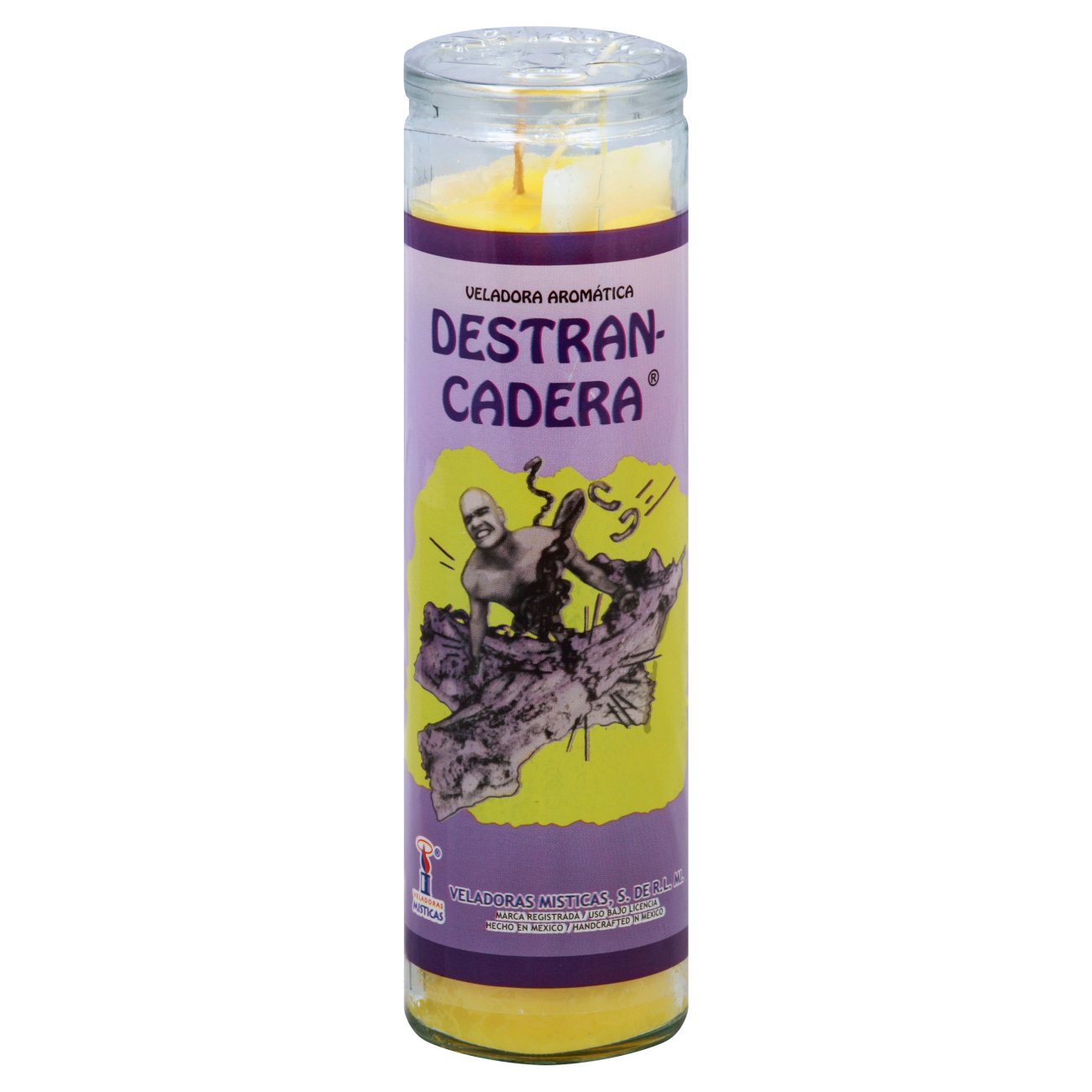 Brilux Destran-Cadera Scented Candle - Yellow Wax