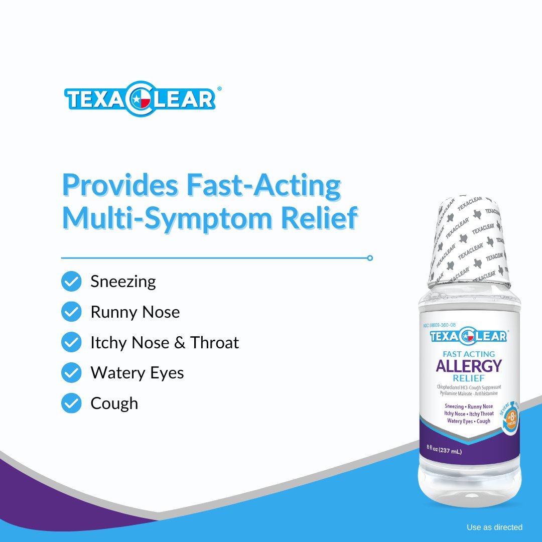 TexaClear Allergy Relief Liquid