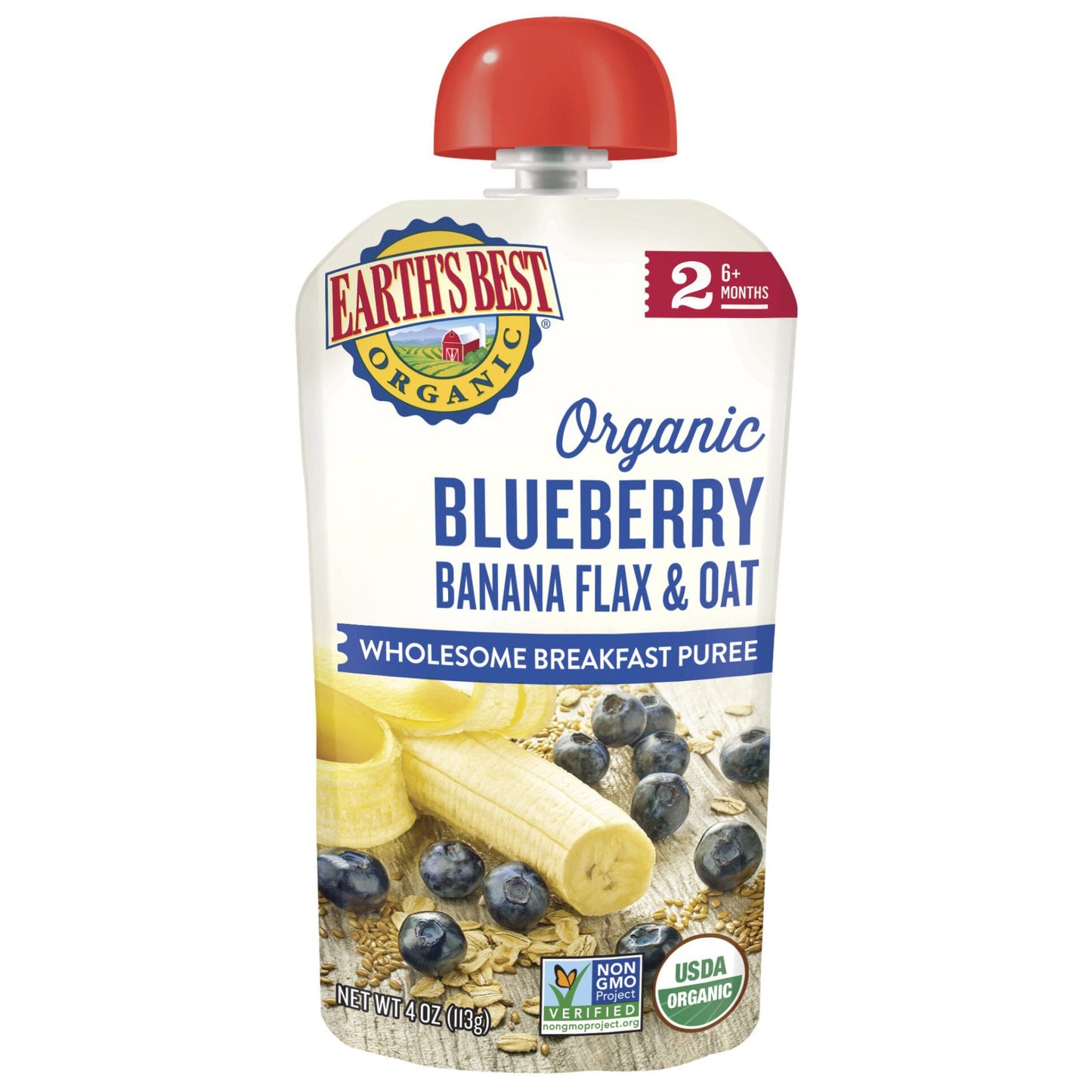 Earth's Best Organic Blueberry Banana Pouch