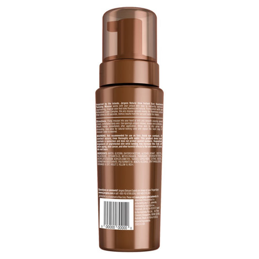 Jergens Natural Glow Instant Sun Deep Bronze Tanning Mousse
