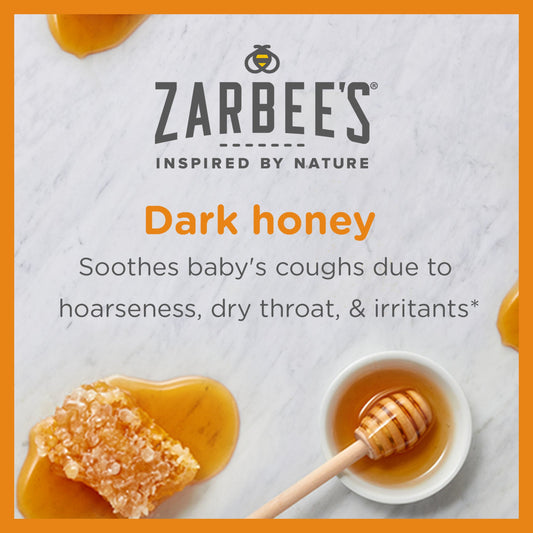 Zarbee's Baby Soothing Cough Syrup - Natural Peach Flavor