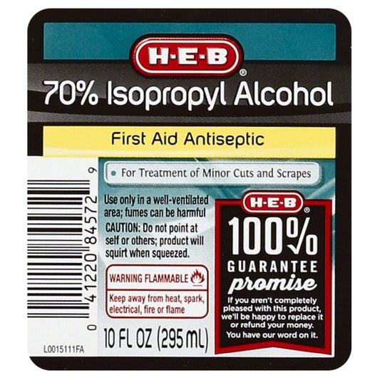 H-E-B 70% Isopropyl Alcohol Spray