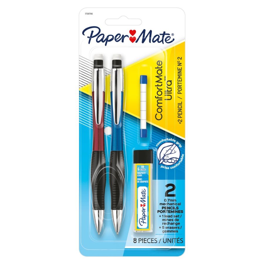 Paper Mate ComfortMate Ultra 0.7mm Mechanical Pencil Set