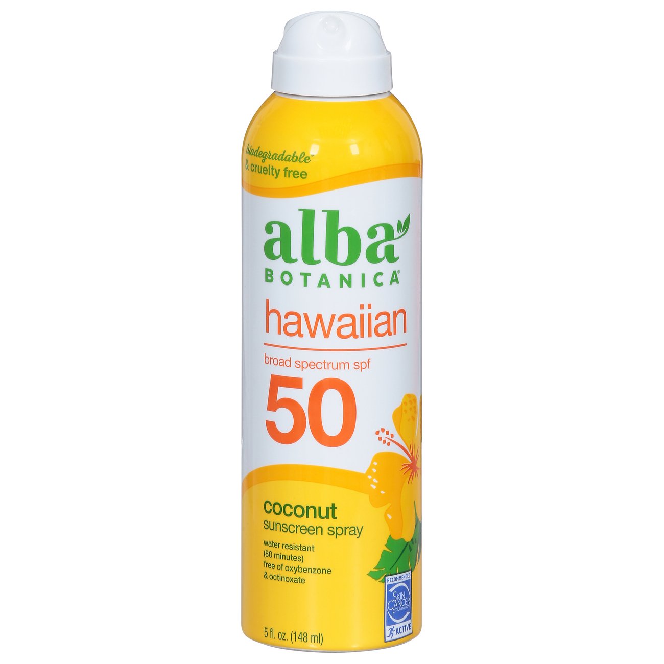 Alba Botanica Hawaiian Sunscreen Spray SPF 50 - Coconut