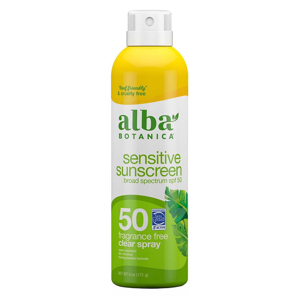 Alba Botanica Sensitive Sunscreen Clear Spray SPF 50