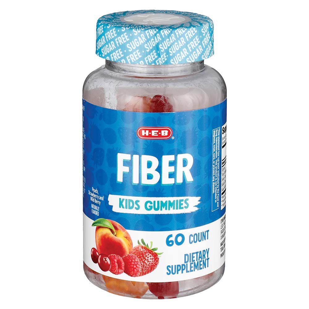 H-E-B Kids Fiber Gummies
