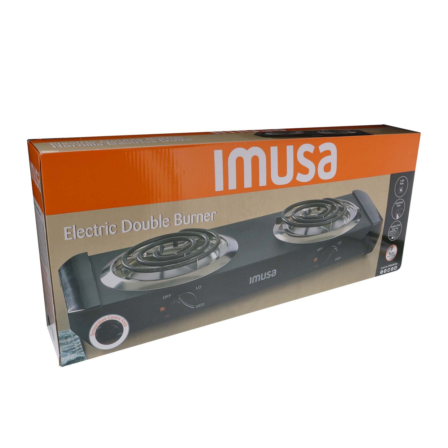 IMUSA Electric Double Burner