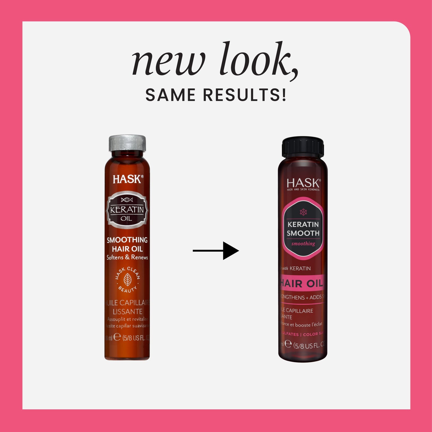 HASK Keratin Smoothing Hair Oil