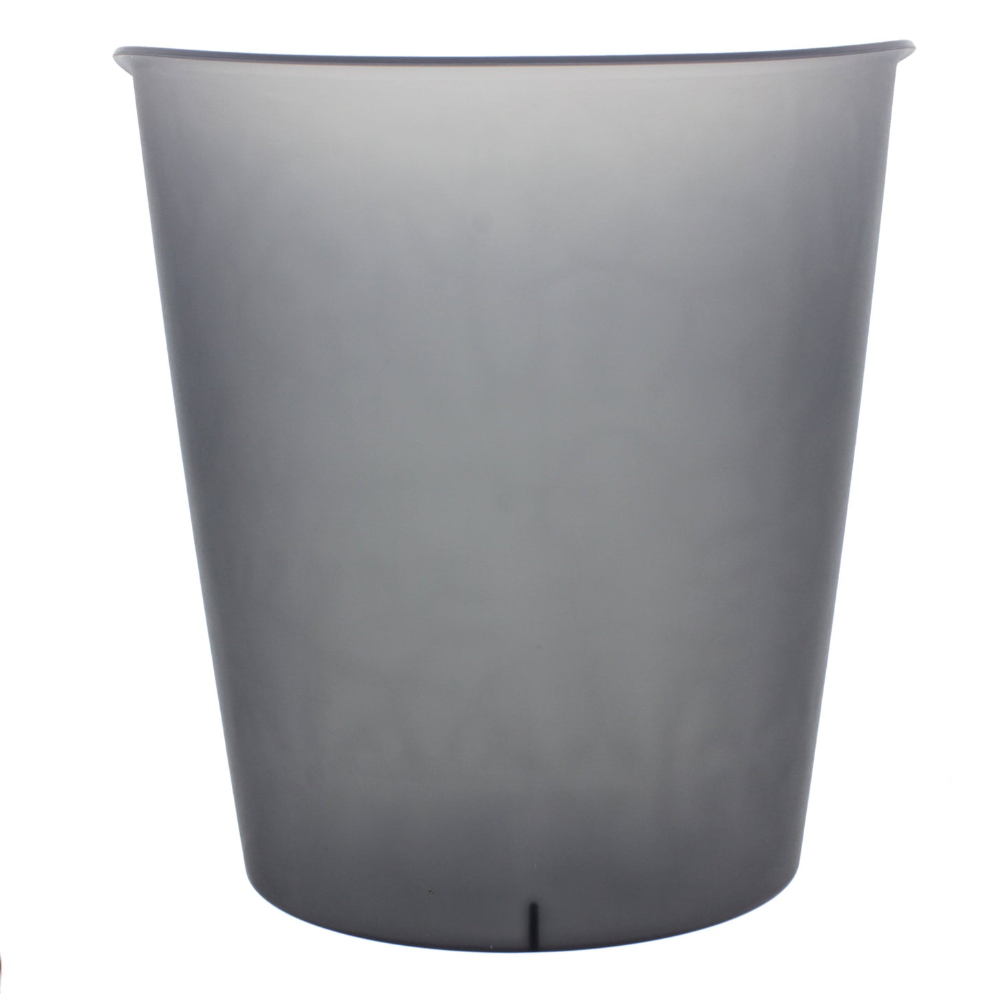 Sterilite Oval Wastebasket, Grey Flannel Tint