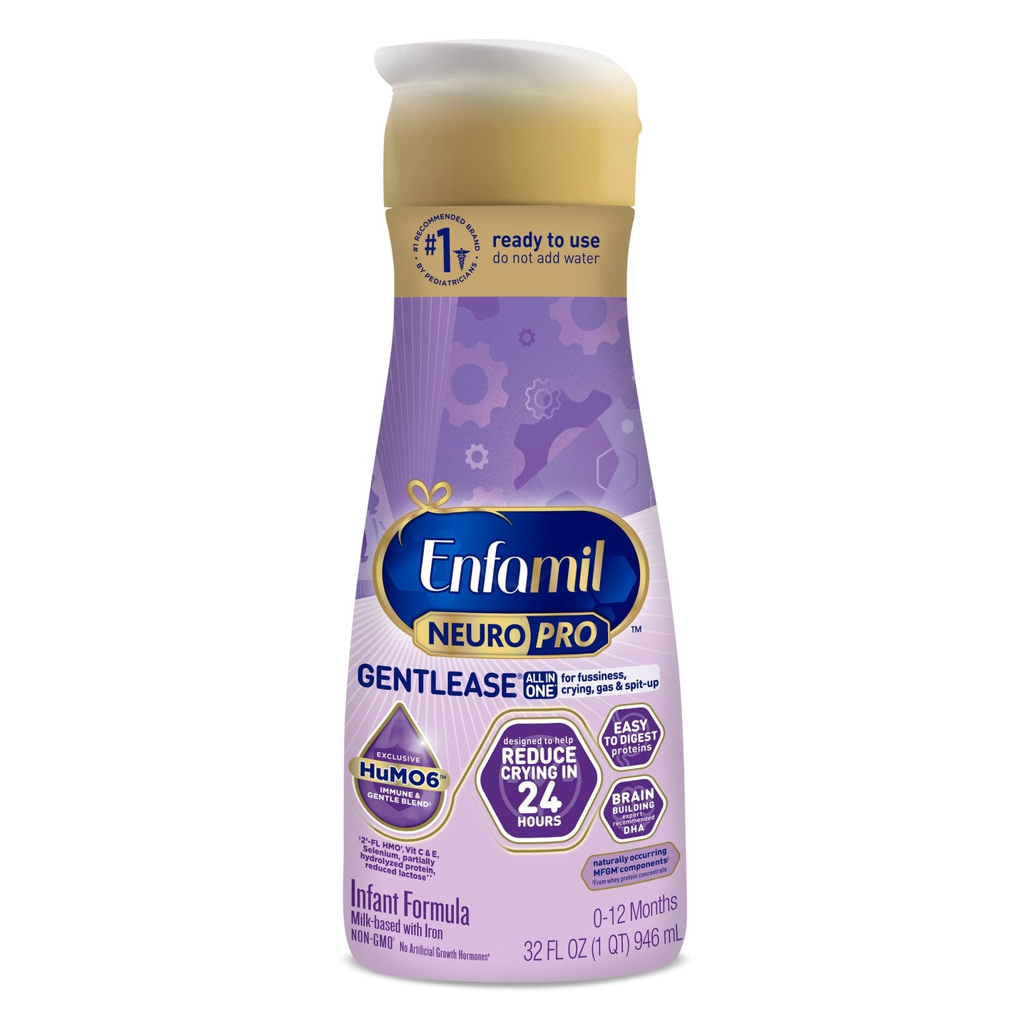 Enfamil NeuroPro Gentlease Milk-Based Ready-to-Feed Infant Formula