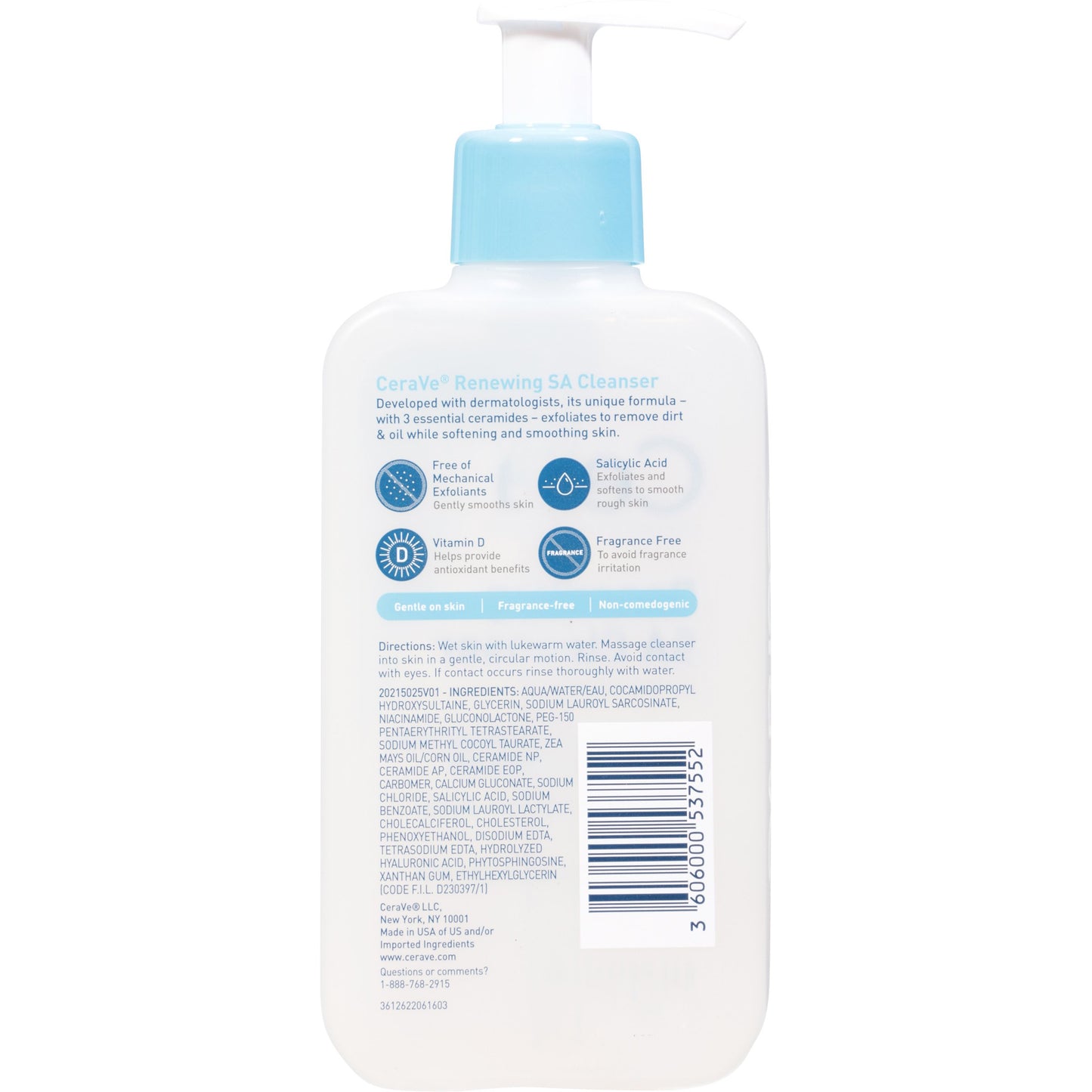 CeraVe Renewing SA Cleanser For Normal Skin