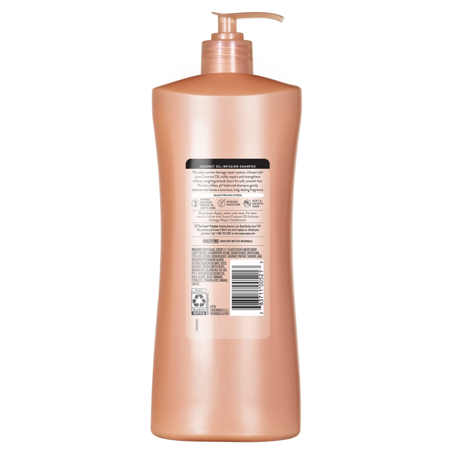 Suave Coconut Oil Infusion Damage Repair Shampoo
