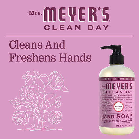 Mrs. Meyer's Clean Day Peony Liquid Hand Soap