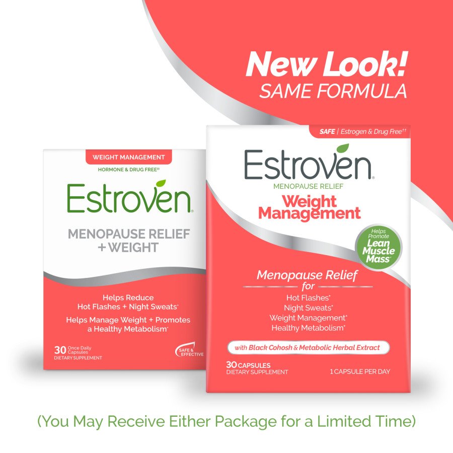 Estroven Menopause Relief + Weight