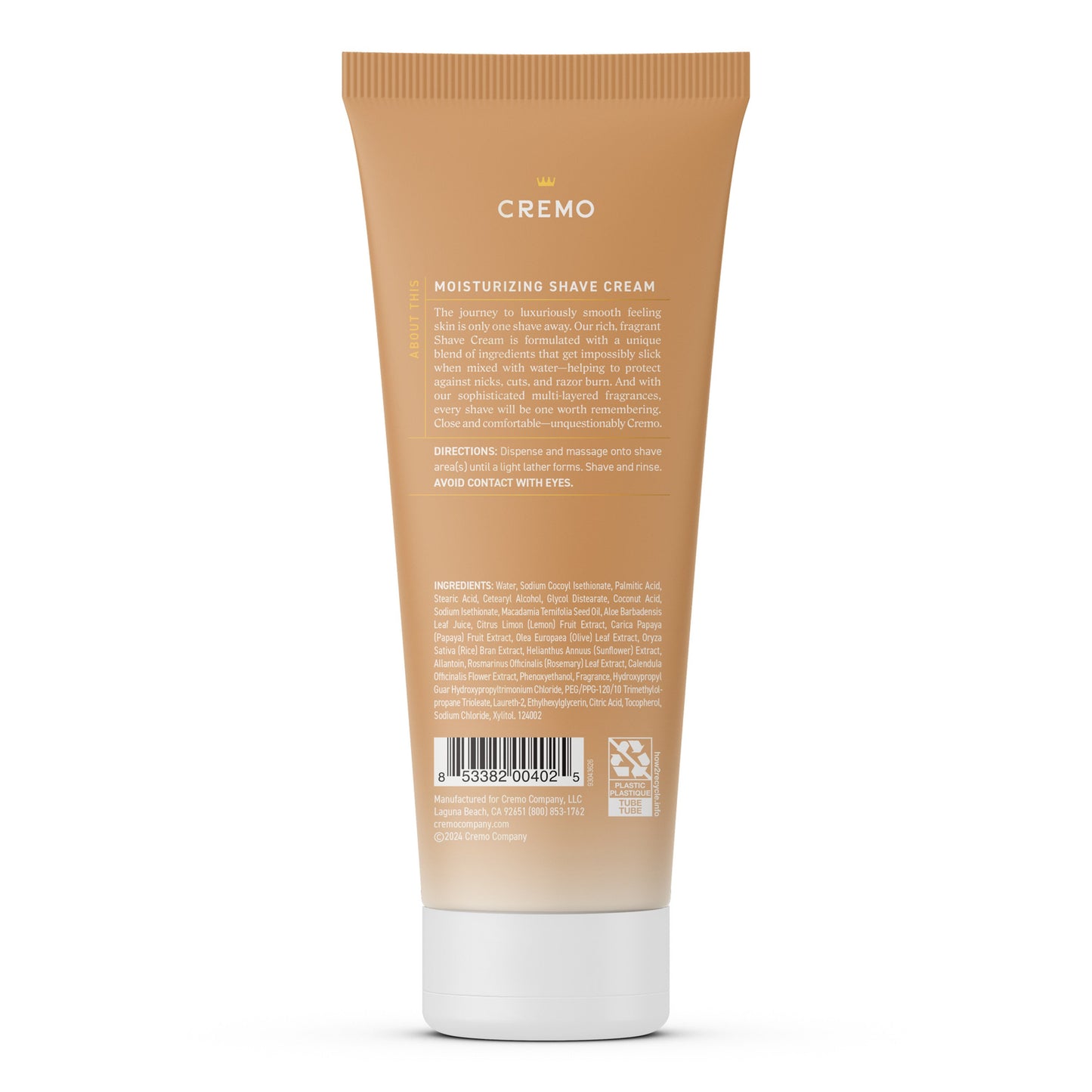 Cremo Shave Cream - Coconut Mango